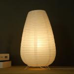 Nordic Paper Lantern Table Lamp Japanese Style Modern Living Study Room Bedroom