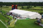 15x30m Luxury Waterproof High Peak Tents For Outdoor Party With Glass Wall