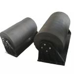 Black Rubber Fixed Fender 175kN - 1000kN For Dock Boat Protection