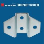 Metal Galvanized Stainless Steel Strut U Bracket 8 Hole
