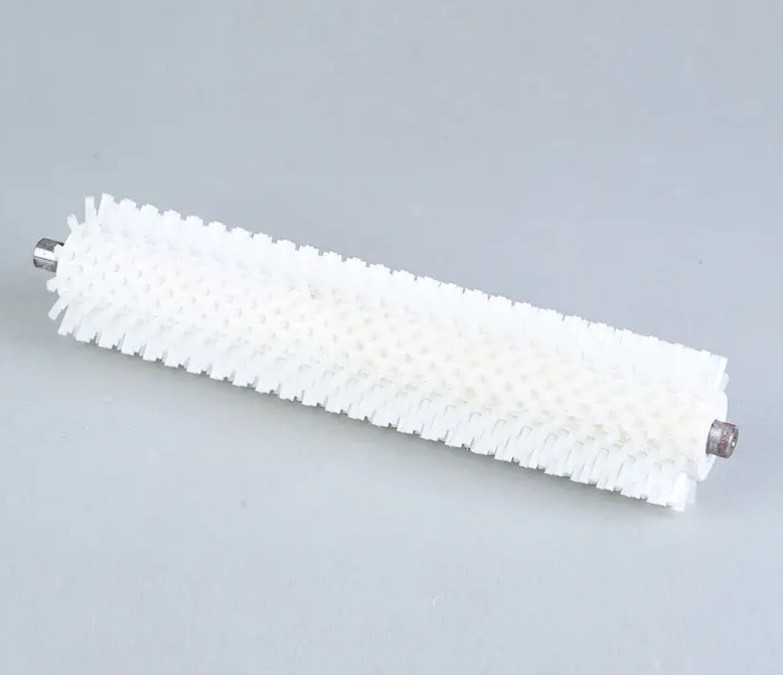 Industrial Motorized Rotary Sweeping Conveyor Belt Cleaner Polishing Grinding Function Roller Brushes