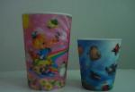PLASTIC LENTICULAR 350 ml cartoon flip lenticular printing coffee 3d lenticular