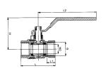 Full Port Brass Ball Valve For Oil Gas Water NPT/BSP Female Thread