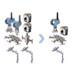 Emerson Pressure Transmitter Rose-Moun 3051S Wireless Differential Pressure Flow