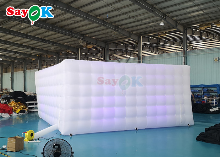 Professional Photo Studio Oxford Inflatable LED Photo Booth Background Wall Remote Control For Large Events