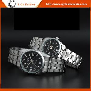 China D003 Day&Date Stainless Steel Watches for Couple Couples Watch Business Classic Watch Man on sale