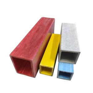 Wholesale Anti-Corrosion FRP Square Tube Waterproof And Thermal Insulation Customized Size For Marine/Chemical/Construction from china suppliers