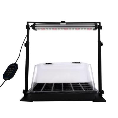 Microgreens grow lamp 15W hydroponic seedling table lamp succulent flower grow