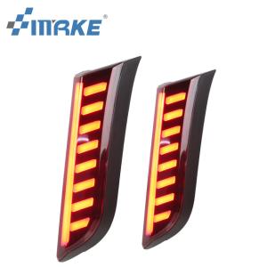 Wholesale Rear Jeep Pillar Lights Reflector Brake Compass 2017 2018 ABS Material from china suppliers