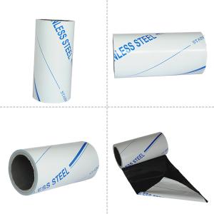 Wholesale PE Plastic Black And White Laser Cutting Film Roll For Protection Stainless Steel from china suppliers
