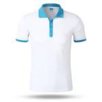 Custom Logo V Neck Polo Shirt No Pilling Kninted