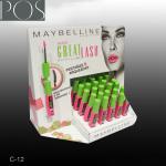 lipstick PDQ cardboard countertop display box