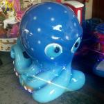 Hansel kids amusement rides kids playground electric musical toy fish kiddie
