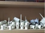 2-16 Cavities PPSU Injection Molding Pipe Fitting Mould Customized