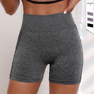 Wholesale Yoga pants high waist buttocks female summer stretch tight abs peach buttocks three points yoga shorts from china suppliers