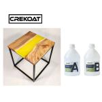 BPA Free Food Safe Clear Epoxy Resin For Wood Table Art Crafts