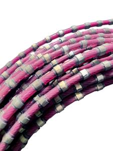 Wholesale 32 Diamond Beads Dia8.8mm Wire Saw Special For Marble Profiling Tools from china suppliers