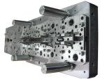 Progressive Punching Sheet Metal Progressive Die Two Row Cavity Electric