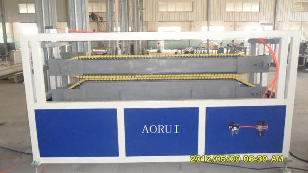 PVC Decoration Pinch Plate Profile Extrusion Machinery , PVC Plastic Production