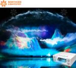 Lake Musical Fountain Water Screen Show Movie Fog Screen Projection 3d Mapping
