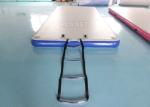 DWF Inflatable Water Games Floating Sea Boat Docks With Ladder