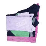 100% Recycling Cut Second Hand Clothes Rags Mixed Wiping Cloth 100% Cotton Rags