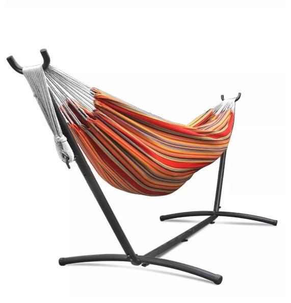 Stainless Outdoor Folding Hammock Stable And Safety Single Person Camping