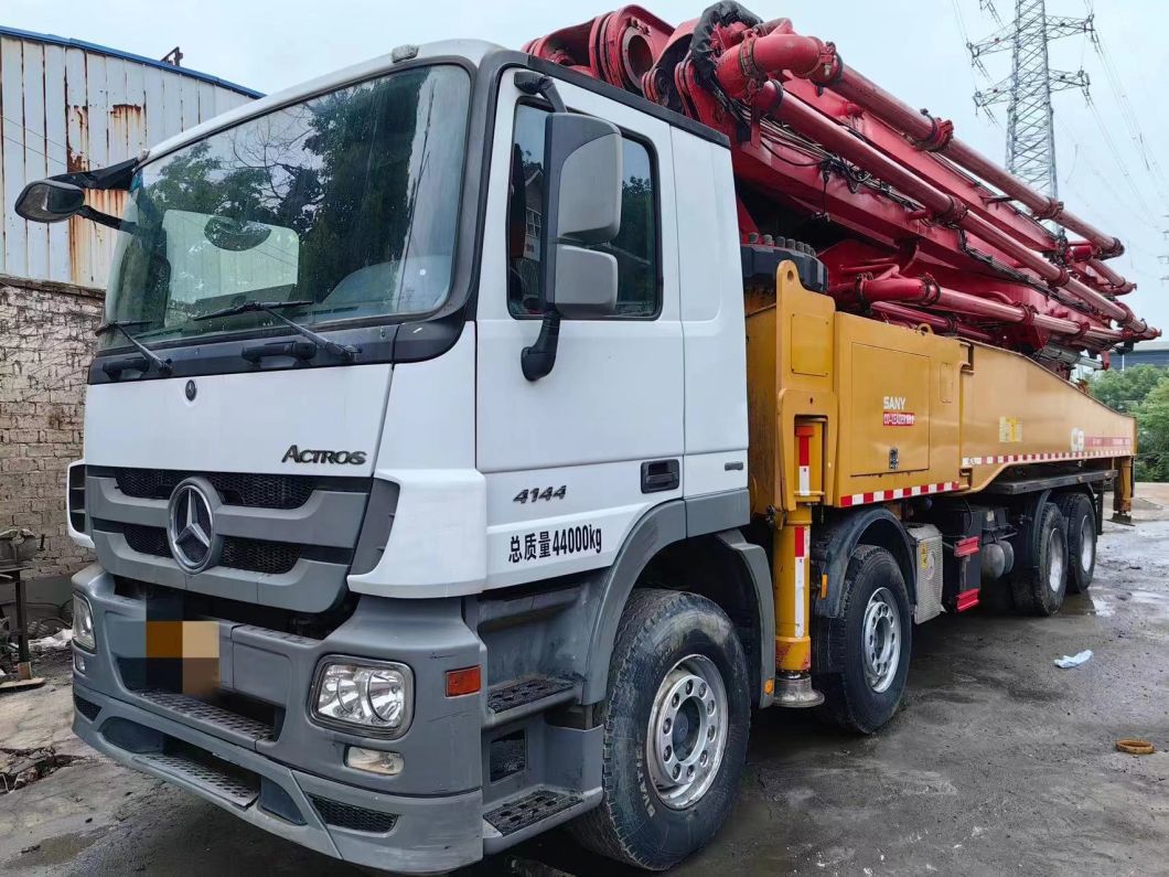 Perfect Original Condition 2019 56m Concrete Pump Truck Pump Concrete Mixer on Sale at Very Low Price