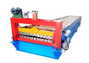 Wholesale High Efficiency Corrugated Sheet Roll Forming Machine Size 5800*1300*1500mm from china suppliers