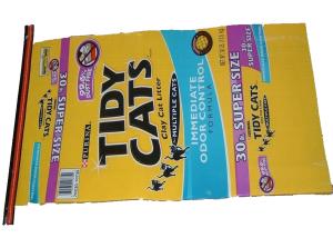 Wholesale Water Resistant Poly Woven Cat / Dog / Cattle Feed Bags Multi Color Moisture Proof from china suppliers