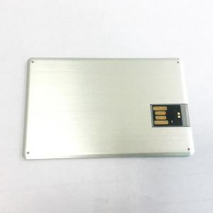 China Full Memory credit card shaped usb Sticks Waterproof 256GB 8GB ROSH on sale