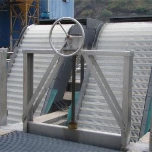 China Carbon Steel Mechanical Coarse Screen , 1.0m/s Mechanically Cleaned Bar Screen on sale