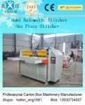 Industrial Packing Paper Carton Making Machine , High Efficiency Stitcher For