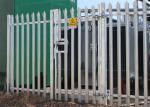 Galvanized D Pale Steel Palisade Fencing 1.8*2.4m