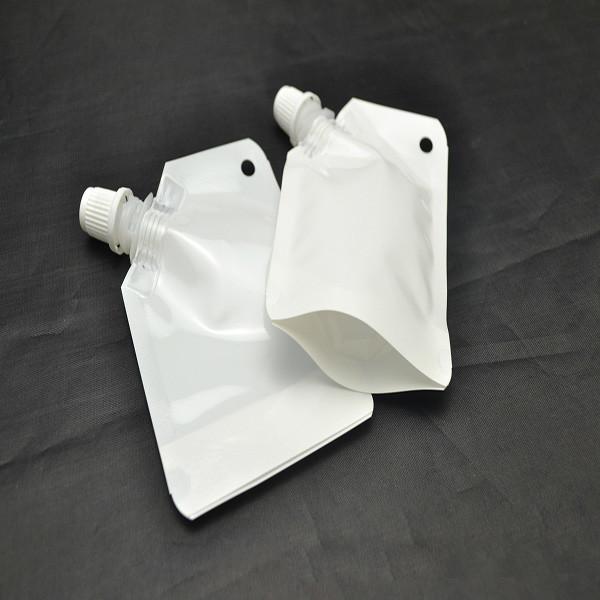 Travel Amber Hair Oil Biodegradable Liquid Pouches Hand Sanitizer Liquid Refill