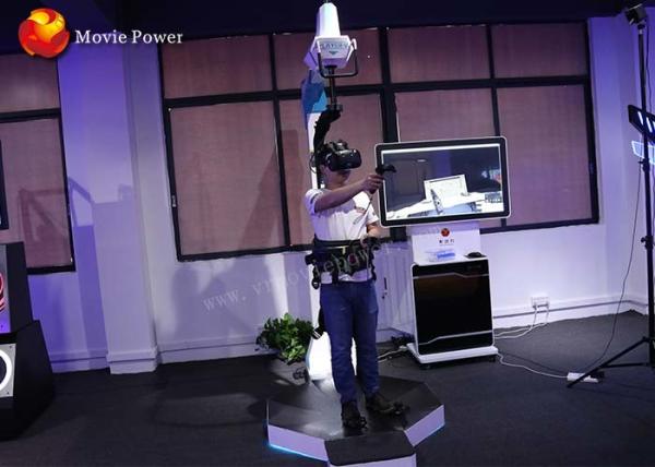 Immersive 7D Deutschland Virtual Reality Treadmill / Free Shooting Running VR