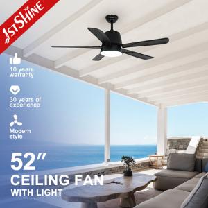Wholesale Living Room 52 Inch Large Air Flow LED Ceiling Fan ABS Blade Body LED Lamp from china suppliers