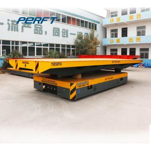 Wholesale Battery Powered Material Transfer Cart Rail Motorized Coil Transport Bogie 40 Ton from china suppliers