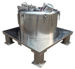 Upper discharging spin down sediment environmental protection filter industrial