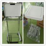 Hamper Stand with Poly Coated Steel/medical hamper stand/LY-FS