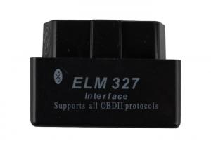 China Super MINI ELM327 Bluetooth Version OBD2 Diagnostic Scanner Firmware V2.1 in Black Color on sale