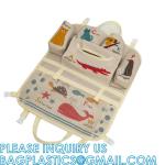 Car Backseat Organizer With Table Holder, Storage Pockets Seat Back Protectors