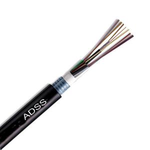 Wholesale Self Support 24 Core ADSS G652D Armoured Outdoor Cable from china suppliers