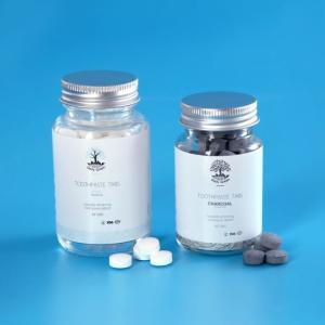 Wholesale Glass Bottle Peppermint Zero Waste Whitening Toothpaste Without Plastic MSDS from china suppliers
