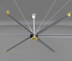 3.6M 12ft Commercial Electric High Ceilings Large HVLS Fans