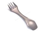 Essential Titanium Camping Parts 3 In 1 Titanium Fork Spoon Knife Outdoor