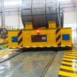Heavy Duty Rail Trolley 30 Ton Coil Transport Cart