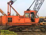 Hydraulic Systems HITACHI Lattice Boom Crawler Crane 35 Ton SGS Approved