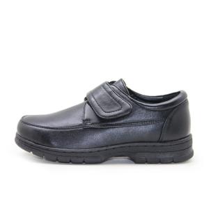 Wholesale Customized Leather ODM Boys Velcro School Shoes Soft Fabric Deodorization from china suppliers