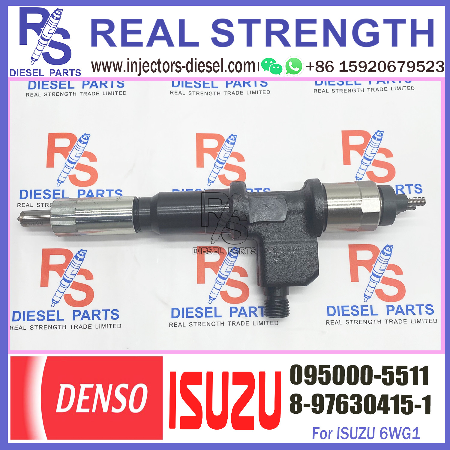Diesel Engine OEM 095000-5511 Fuel Pump injector For ISUZU 4HK1-T
